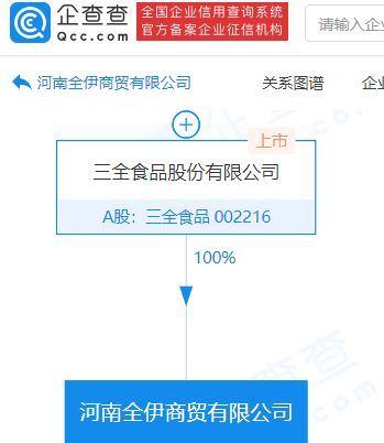 三全食品布局版图再扩大 携商贸新公司进军河南，含烟草零售业务
